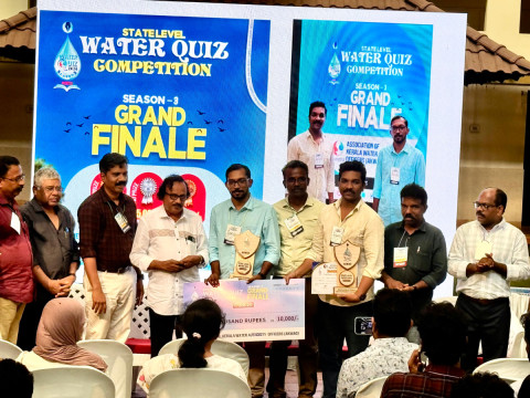 അക്വ വാട്ടർ ക്വിസ് സീസൺ - 3 യിൽ കൊല്ലം ജില്ല വിജയികളായി.